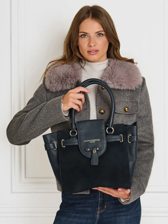 Windsor       20% Off   |   Save £65  navy Tote bag