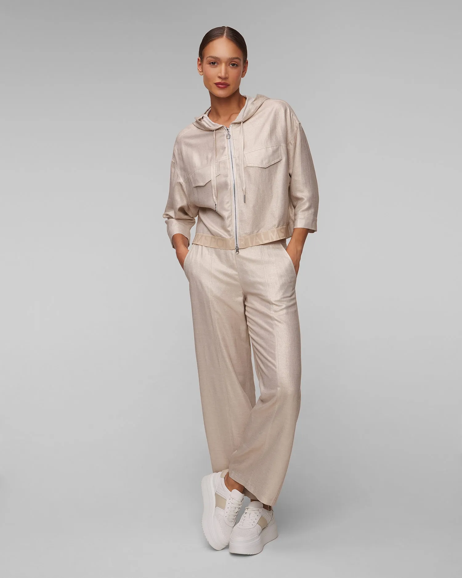 Women's linen trousers Sportalm 1756514118-8