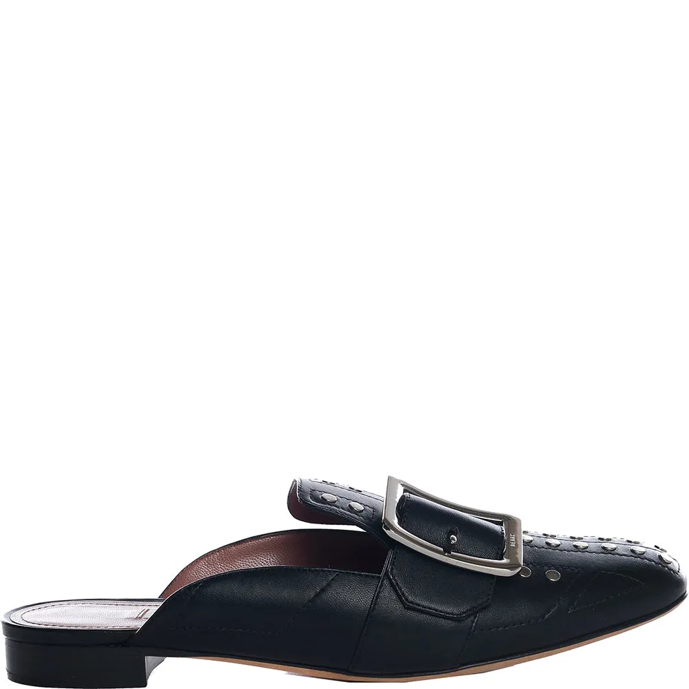 Womens Bally Janesse Slippers in Black