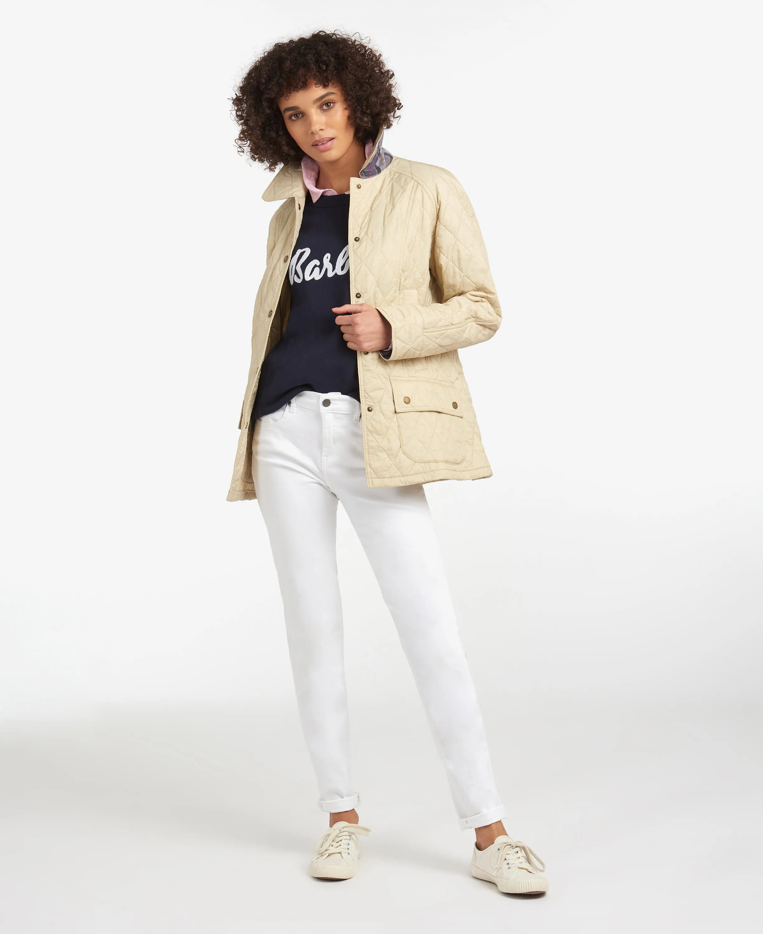 Women's Beadnell Quilt Pearl