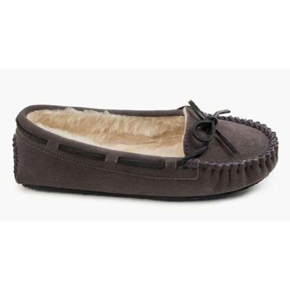 Women's Cally Slipper - Wide - Grey - 4015W