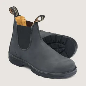 Womens Chelsea Boot - Rustic Black