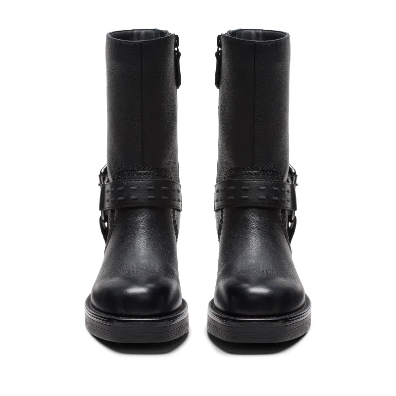 Women’s Clarks Rebelle Up – Black Leather