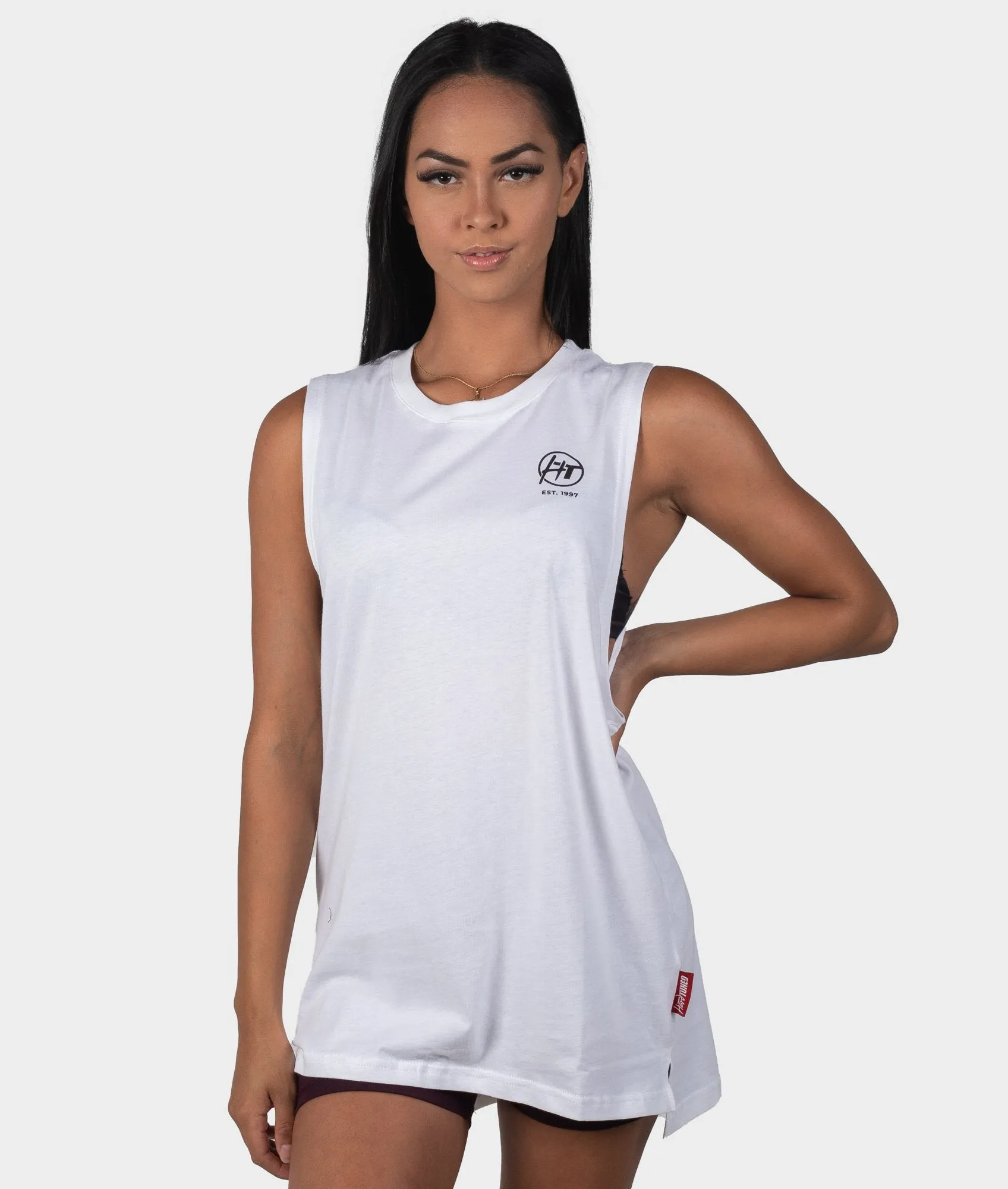 Womens HTxJPN Crossing Tank - White