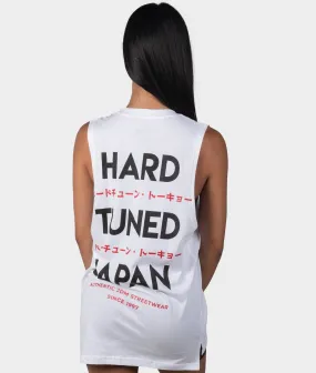 Womens HTxJPN Crossing Tank - White