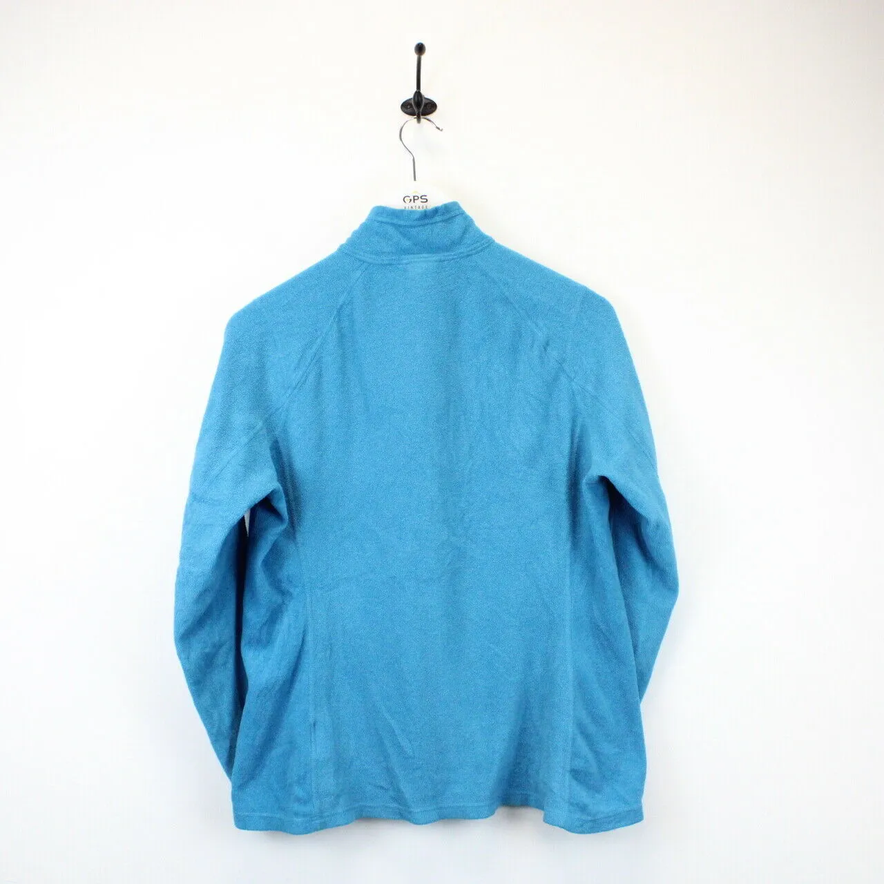 Womens THE NORTH FACE 1/4 Zip Fleece Blue | Medium