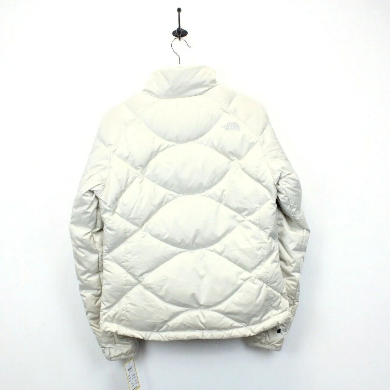 Womens THE NORTH FACE 550 Quilted Jacket Cream | Medium