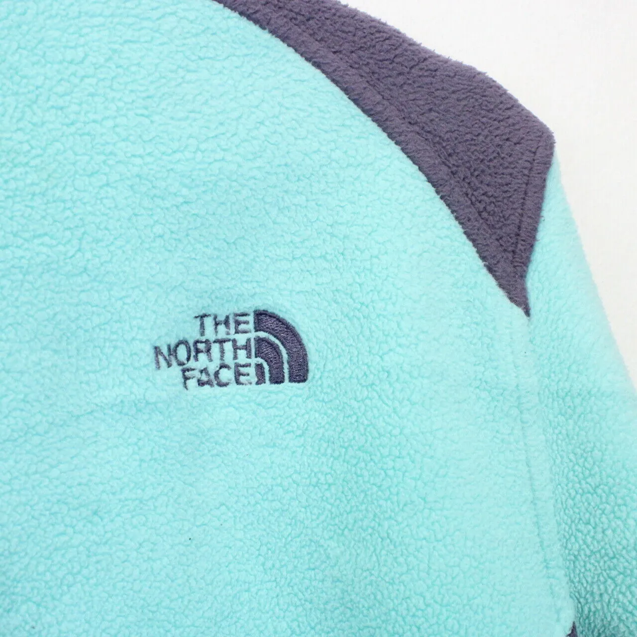 Womens THE NORTH FACE Fleece Jacket Green | Large