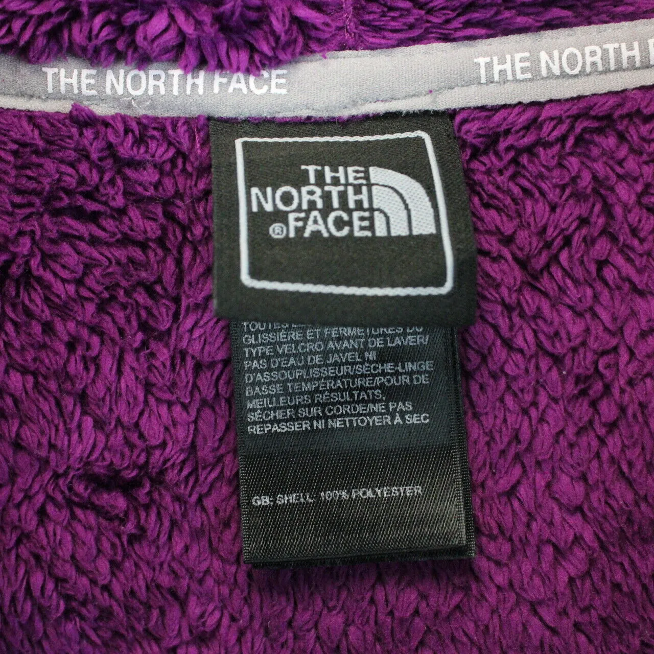 Womens THE NORTH FACE Fleece Purple | Small