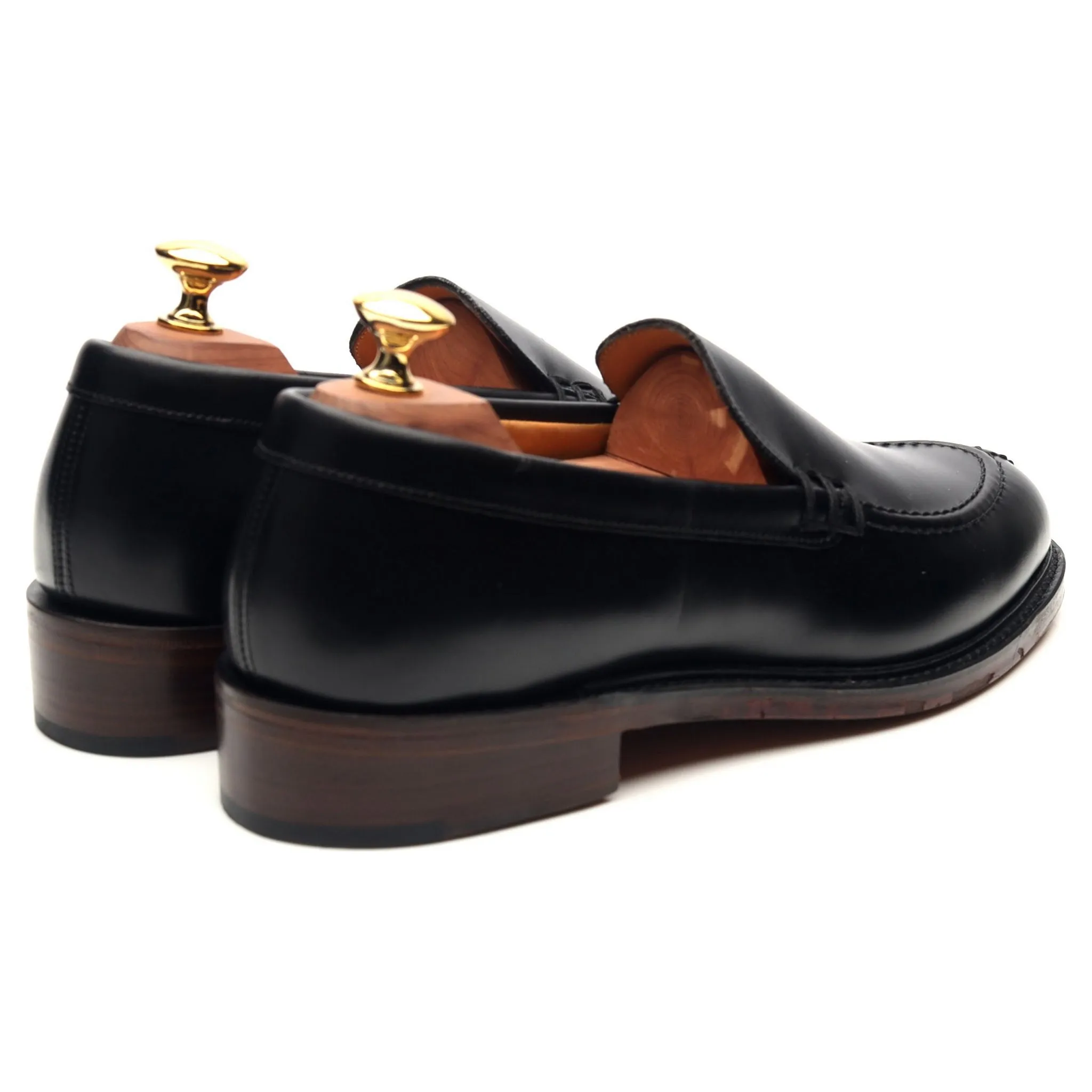 Women's Toast 'Joel' Black Leather Loafers UK 6.5 D