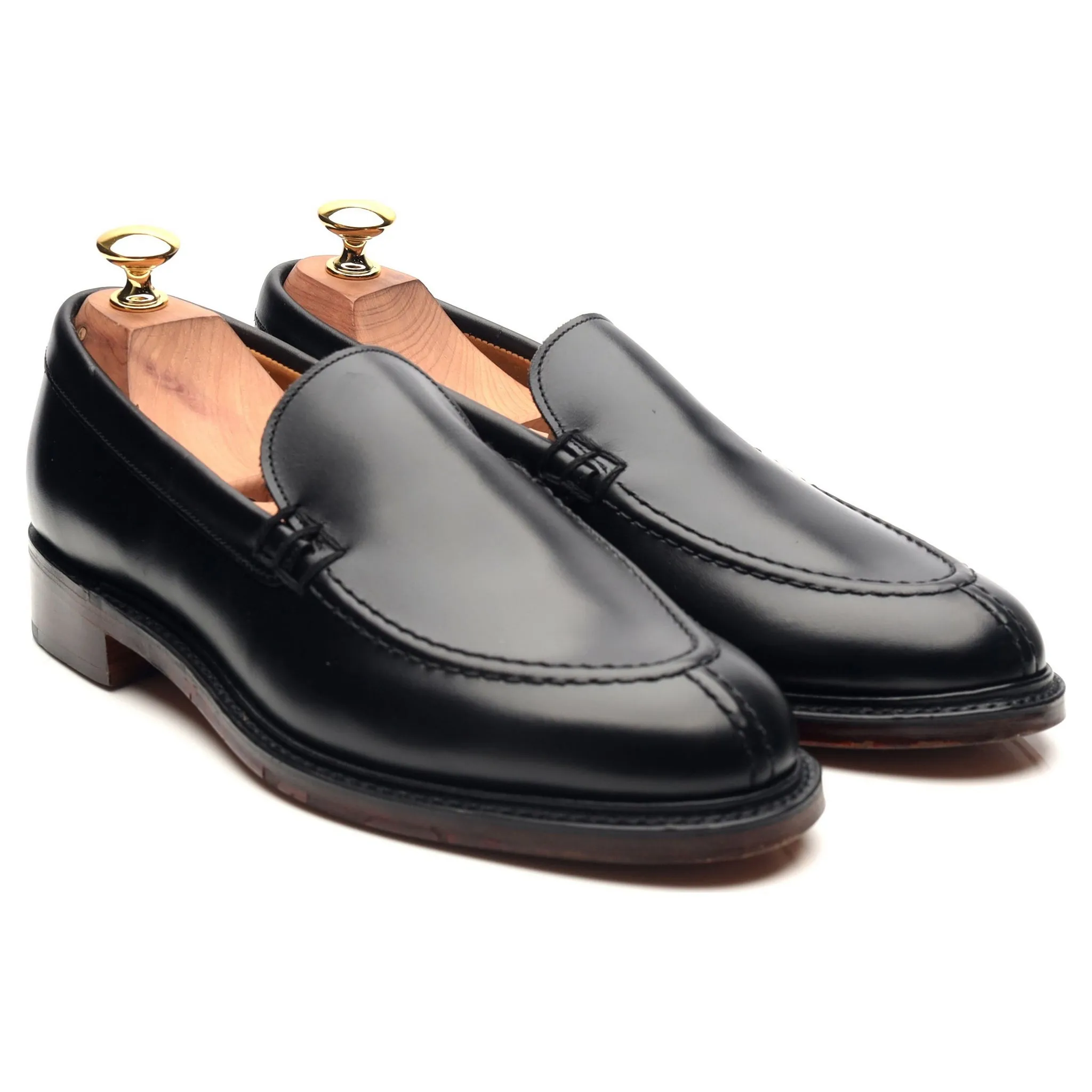 Women's Toast 'Joel' Black Leather Loafers UK 6.5 D