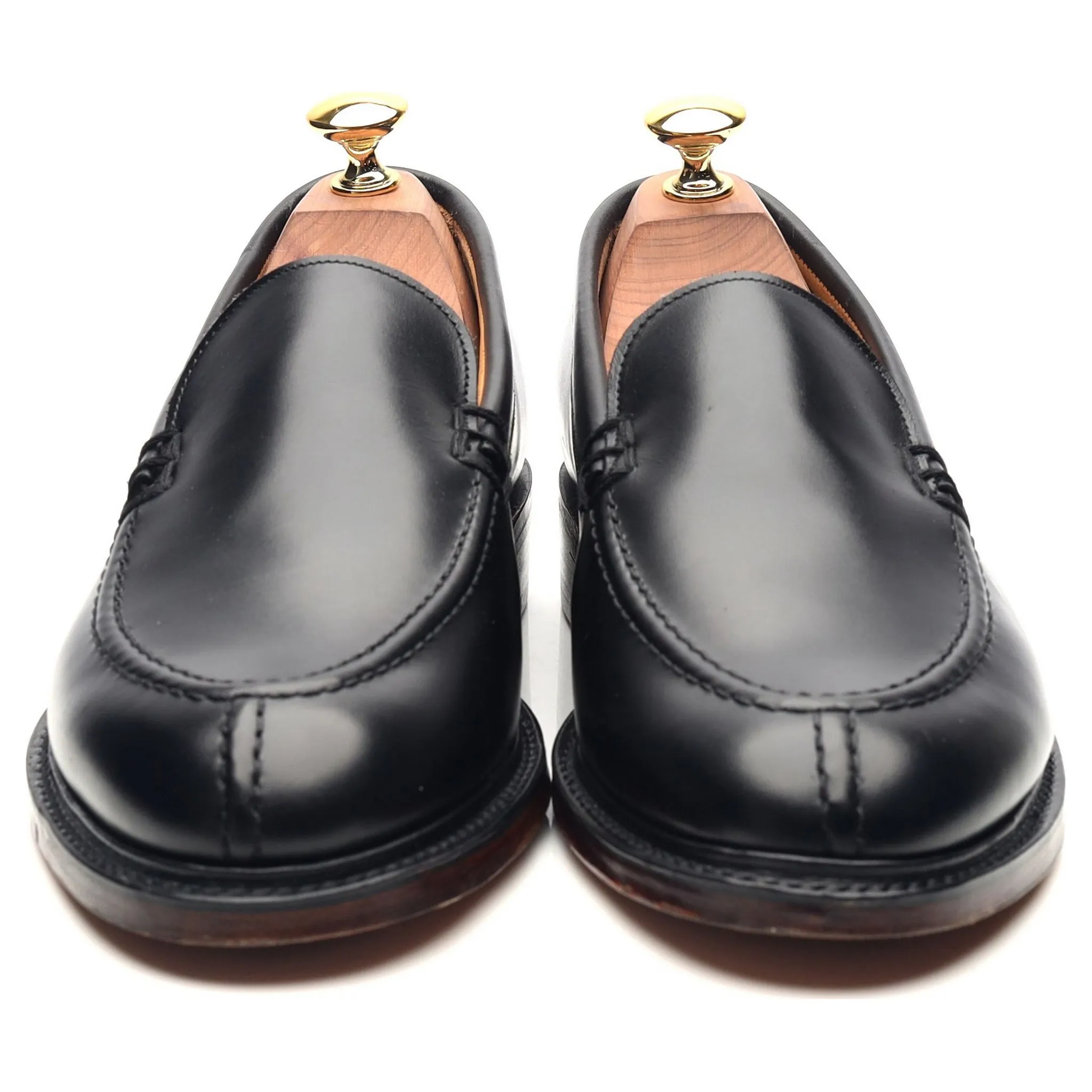 Women's Toast 'Joel' Black Leather Loafers UK 6.5 D