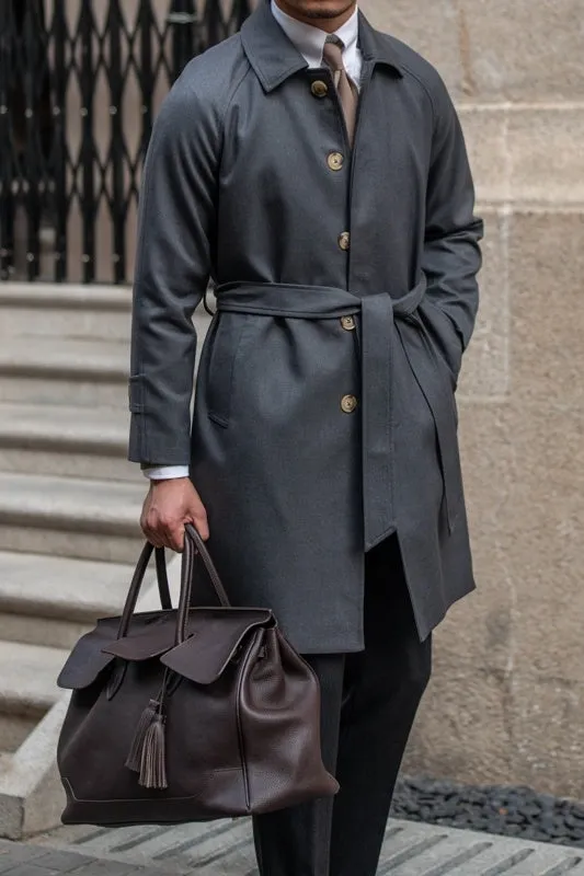 Wool Winter Trench Coat