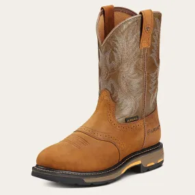 WorkHog Pull-on Work Boot - Aged Bark