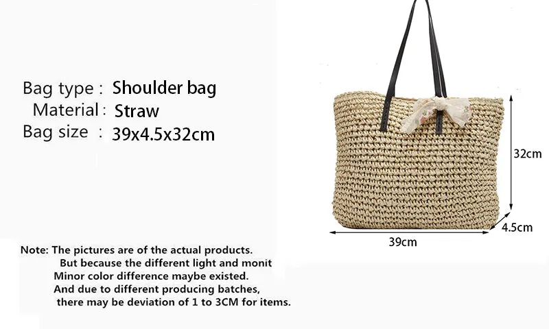 Woven Beach Tote