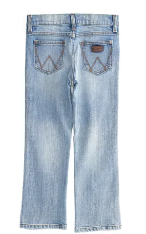 Wrangler Retro Boy's Jacksboro Light Wash Slim Fit Straight Leg Jeans (8-16)