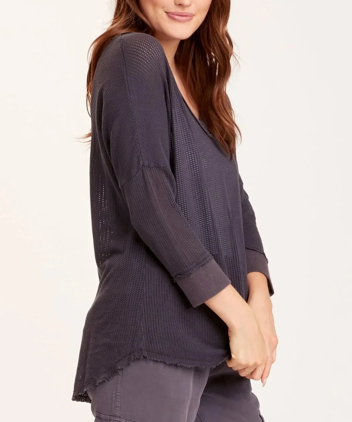 XCVI/Wearables Mesh Fira Pullover