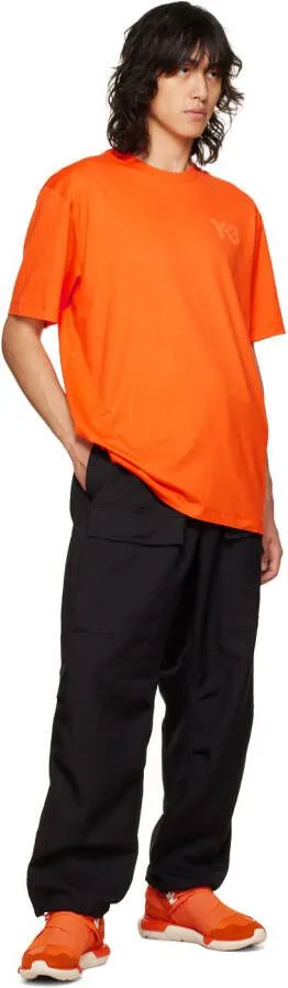 Y-3 Orange Qasa High Sneakers