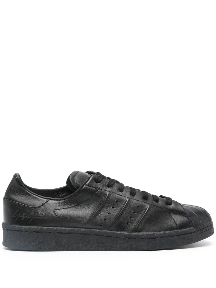 Y 3    Y 3 Superstar Leather Sneakers