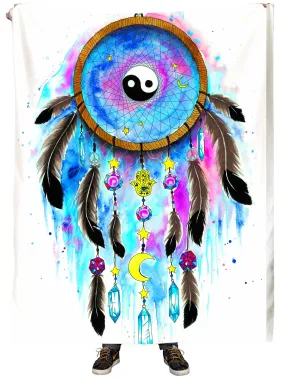 Yin Yang 2 Plush Blanket