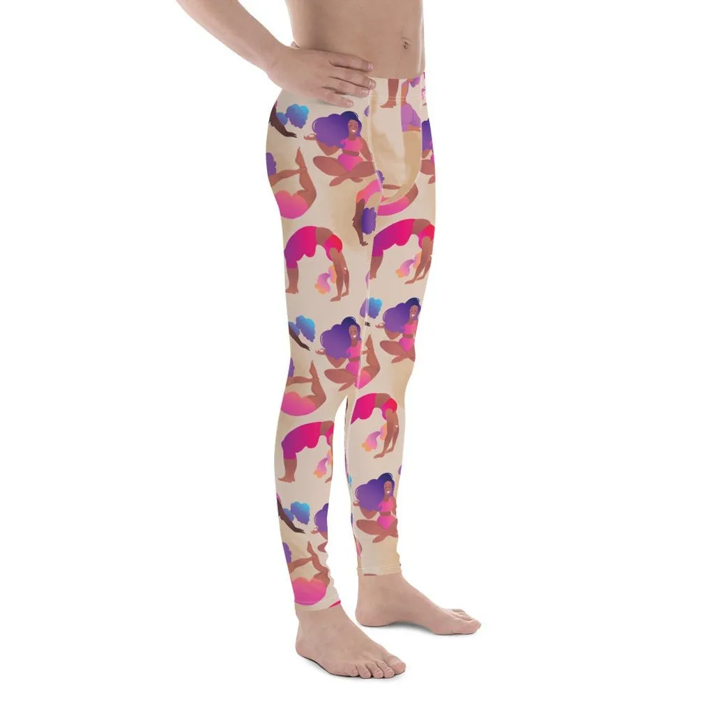 Yoga Poses Men's Leggings