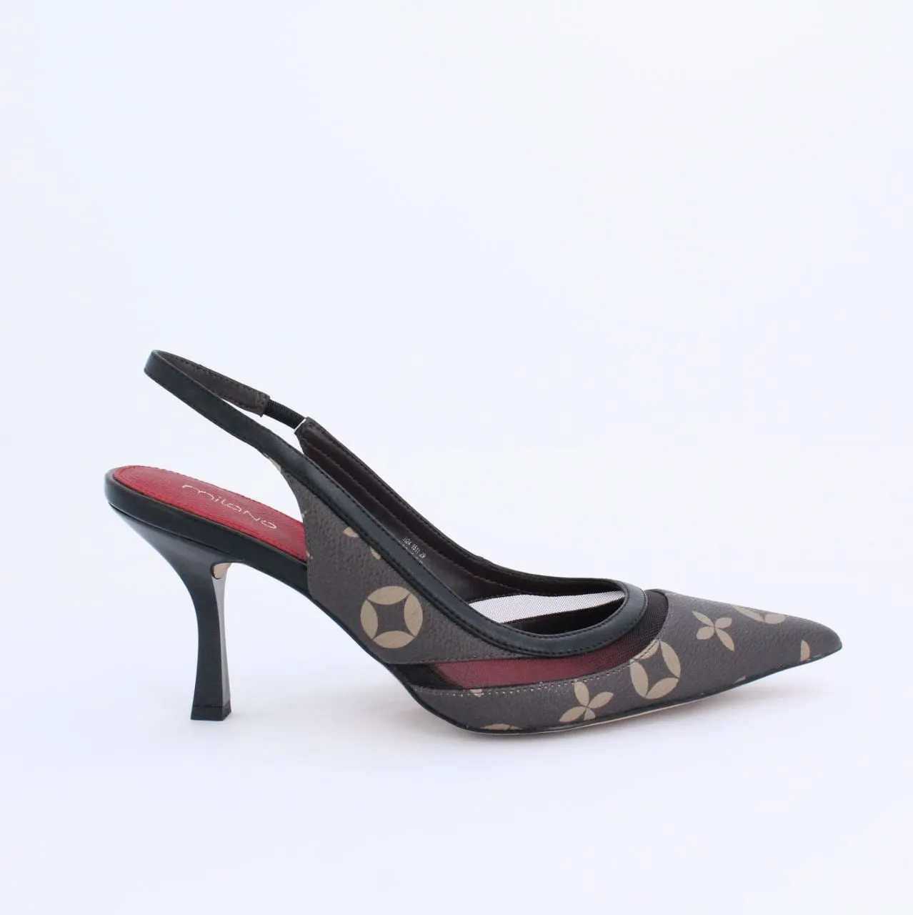 ZHAZHA SLINGBACK HEEL - BROWN