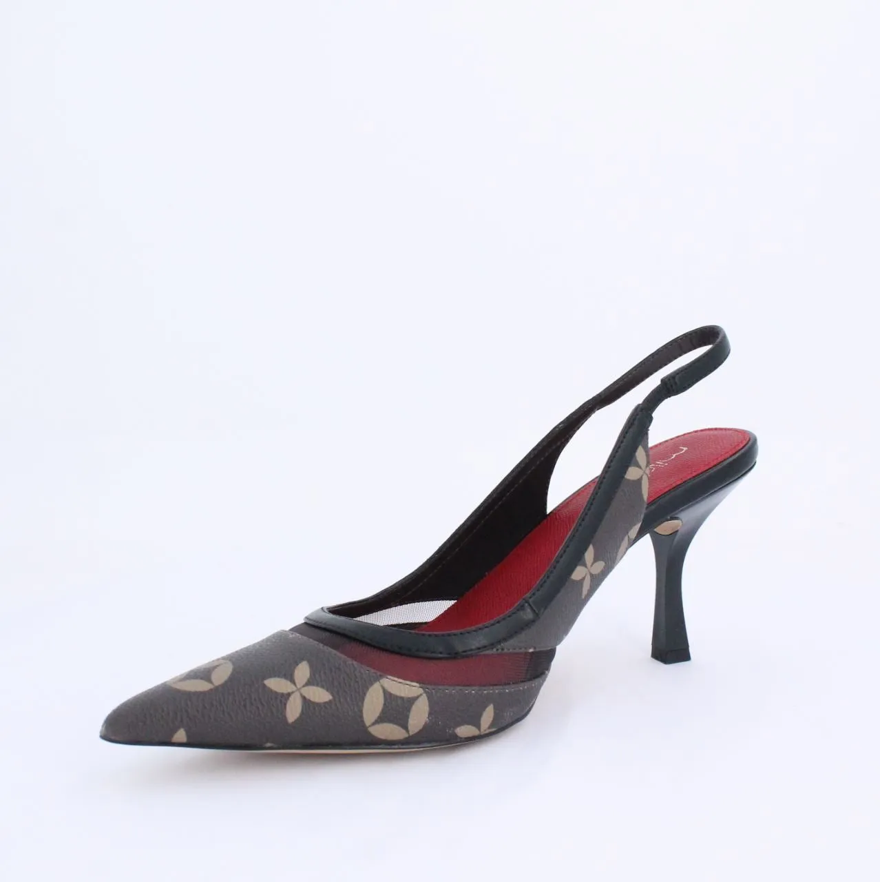 ZHAZHA SLINGBACK HEEL - BROWN