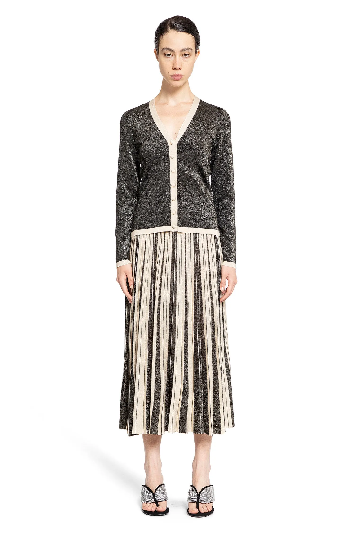 zimmermann illustration metallic skirt