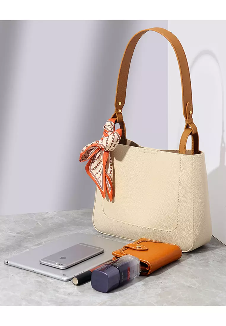 ZITIQUE Stylish vintage leather hobo bag